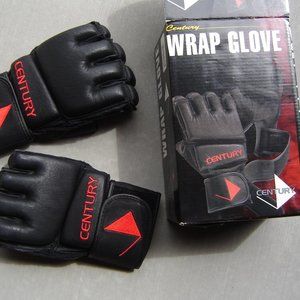 Century wrap glove for bag boxing. Sport gear.